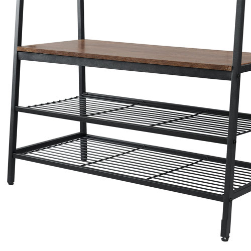 17 Stories Dahlin 37.4'' Wide Hall Tree with Bench and Shoe Storage